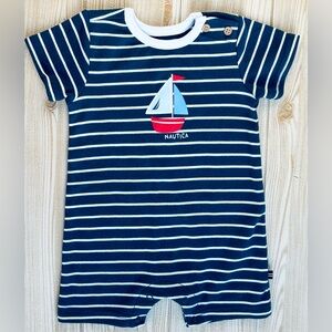 Nautica Baby 3-6 M Striped Bodysuit